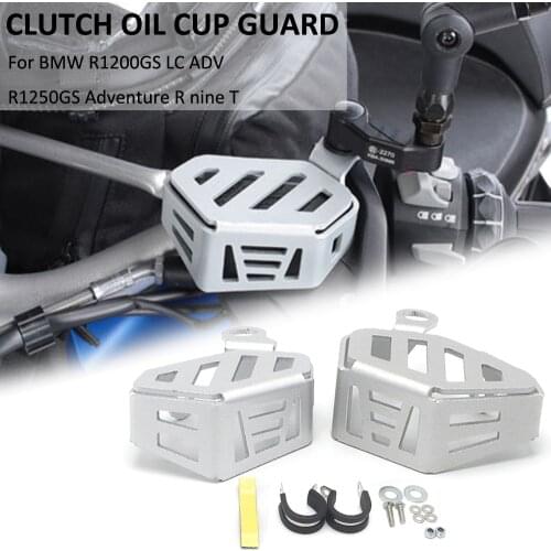 For BMW R1250GS Adventure R1200GS R 1200 GS LC Adv R nineT R 1250 RS Front Brake Reservoir Clutch Oil Cup Guard Protector Cover