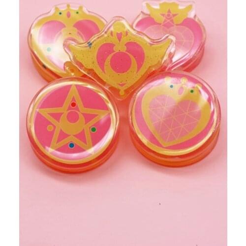 Sailor Moon crystal Compact COSMIC MEMORIES clip stationery cosplay costume (set of 5)