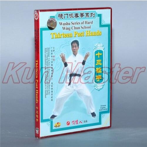 Thirteen Post Hands Wushu Series of Hard Wing Chun School Kung Fu Video English Subtitles 1 DVD