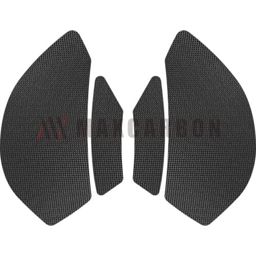 Tank Traction Grips Tank Pad For KAWASAKI ZX6R 2009-2016 ZX636 2012-2020