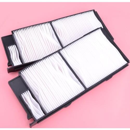 2Pcs Cabin Air Filter Fit for Toyota Land Cruiser Lexus LX470 V8 4.7L 2006 2007