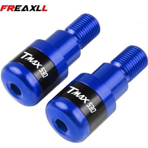 Motorcycle Hand Grip Handle Bar End Cap Slider Cover For Yamaha T-MAX 530 TMAX 530 TMAX530 T-MAX 530 2013 2014 2015