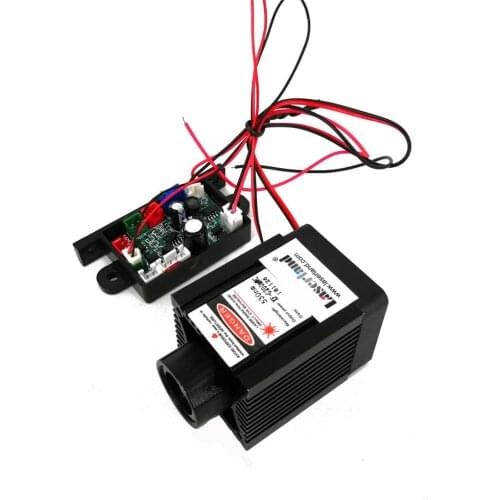 Green Laser Diode Fat Beam Semiconductor Laser Module 600mW Stage Lighting Effect with Fan