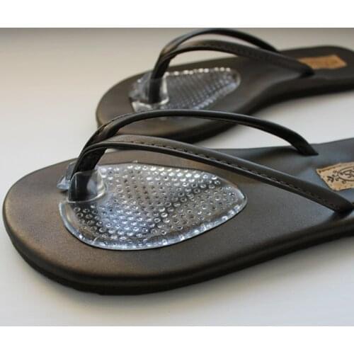 1 Pair Silicon Gel Shoes Inserts shoe-pad Cushion Flip Flip-flop Insole Sandals flop Massage Toe LT01221 Separator A2C9