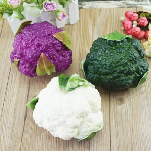 1pcs High imitation artificial Fake broccoli model&artificial plastic fake simulated broccoli vegetable
