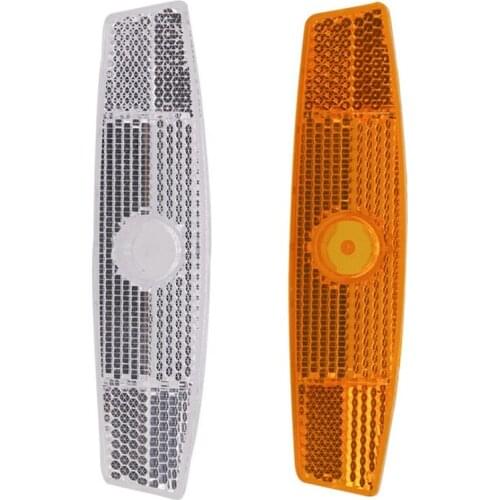 4pcs Bike Bicycle Spoke Reflector Safety Warning Light Safety Wheel Rim Reflective Lamp Mount Vintage Clip Tube Reflector 2021