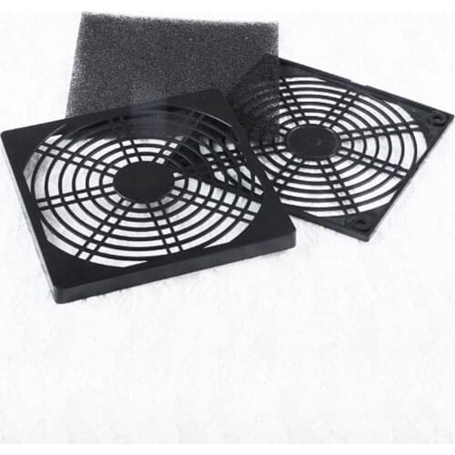 4cm 8cm 9cm 12cm Dust Filter Cover Case For PC Computer Fan Anti-dust Dustproof Black Durable And Easy Cleaning Filter