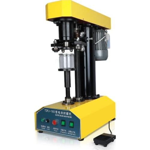 Automatic Can Sealing Machine Paper Cans Tinplate Sealing Machine Seafood Cans Fried Rice Sealing Machine Beer Can Sealing EF