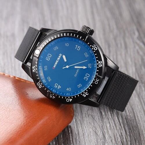 Large Dial Top Brand Dual Business Watches for Men Sport Quartz Military Wristwatch Gift Clock Relogio Masculino Zegarek Meski