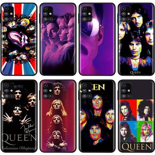 Music legend Queen For Samsung Note 20 10 8 9 M02 M31 S M60S M40 M30 M21 M20 M10S F62 M01 Ultra Pro Plus Phone Case