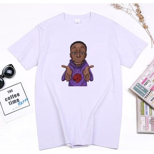 Internet Celebrity Khaby Lame Life Is Simple TShirt Funny Cartoon Print Men Tops Summer Kawaii Fashion Streetwear Ropa Hombre