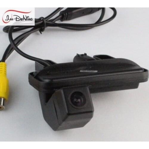 JanDeNing HD CCD Car Rear View Parking/ Backup Reverse Camera/ Trunk Handle OEM For Mercedes Benz E Class C207 W207 2009-2015
