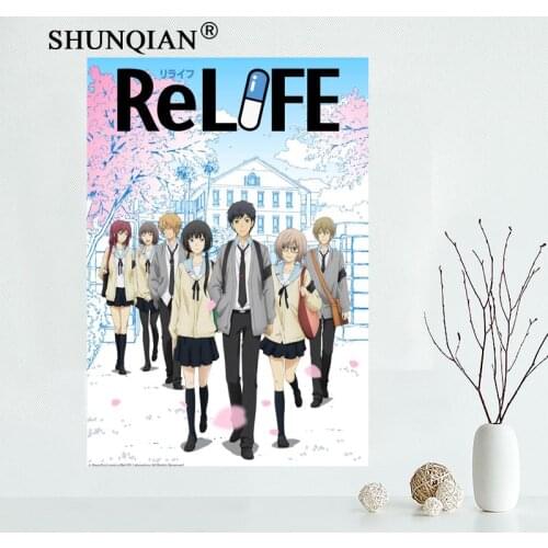 Hot! relife Canvas Cloth Poster for Home Decor painting Art Custom Print Picture