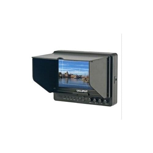 Lilliput 665/O HDMI Input Out Aspect Ratio Image Flip HDMI YPbPr LCD Camera Monitor For HD Video Camera