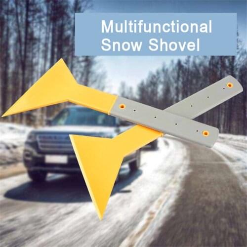 Snow Shovel Car Glass Window Ice Scraper Snow Water Remover for Car Auto SUV Frost Windshield Cleaner Winter Tool Film Squeegee