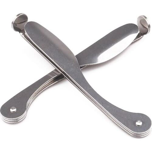 Multi Function 3 in 1 Stainless Steel Smoke Knife Smoking Pipe Cleaner Tobacco Presser Pipe Smoking Tube Cleaning Tool