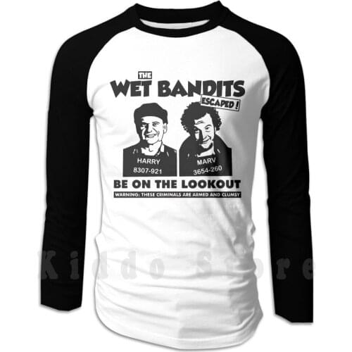 The Wet Bandits Black On White hoodie long sleeve Kevin Home Alone New York Christmas Awesome Idea Christmas
