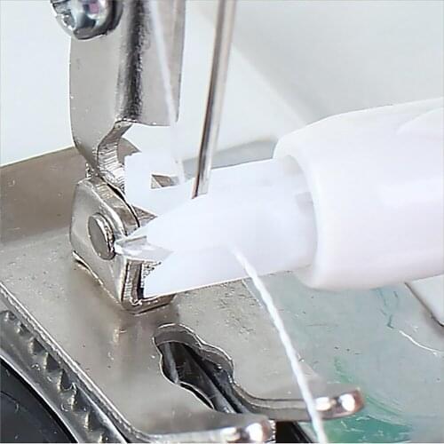 Needle Threader Insertion Applicator Handle Thread Sewing Machine Tool Stitch Sewing AccessoriesThreader Sewing Machine