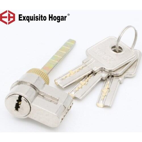 Locking Lock Door Cylinder Handle Pressure Lock Key Brass Interior Door 11# Single Hardware Core Rod