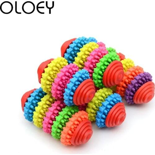 Pet Dog Toys Molar Tooth Cleaner Gear Rotation Trainging Dog Chew Toy Toothbrush Puppy Dental Care Dog Pet Interactive Product