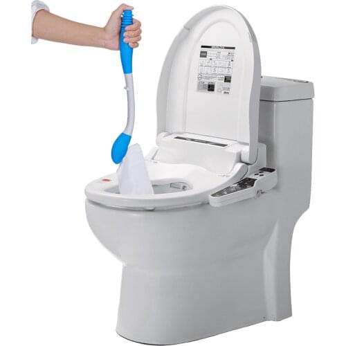 Long Handle Dressing Stick Reach Comfort Bottom Wiper Self Wipe Assist Holder Toilet Paper Tissue Grip Self Wipe Aid Motion