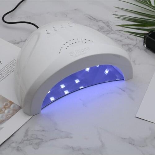 LED UV Lamp SUNone 48W Lamp for Nails Dryer 30pcs Leds for Gels Polish UV LED Builder Curing Lamp with Sensor Nail Art Tools