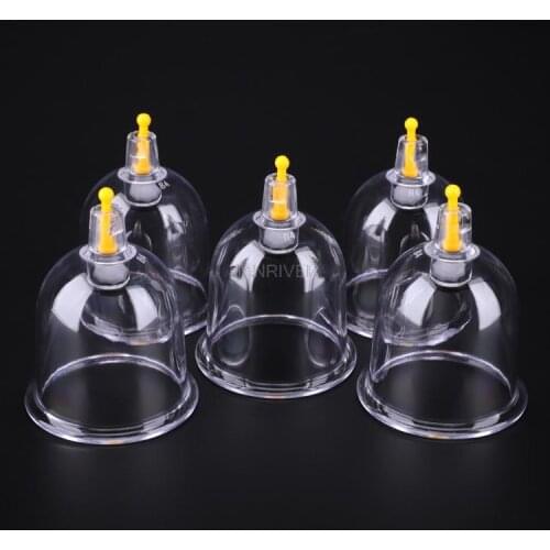 6PCS Cupping apparatus more vacuum suction cupping household gas and moisture protection