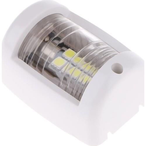 RV Boat Marine Navigation White LED Light Bulb 12V and Waterproof White Housing