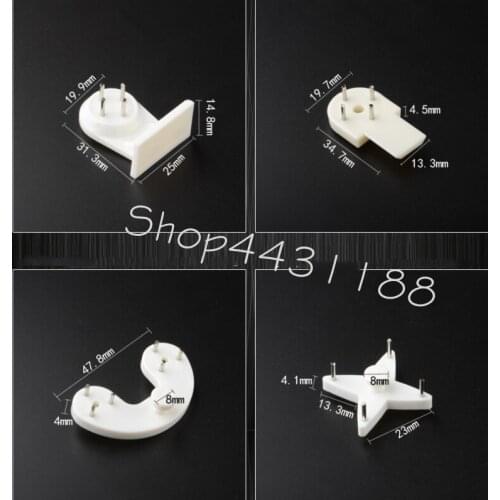 20pcs/lot High Quality Plastic Invisible Nail Plastic Hanging Hanger Home Decor Wall Hooks Mount Picture Frame Seamless Nail