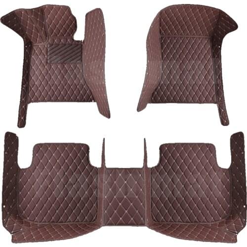 High Quality Leather Car Floor Mats for Bmw E60 F10 5 Series F11 G30 G31 E39 E61 F07 F18 G38 5 Gran Turismo Car Accessories