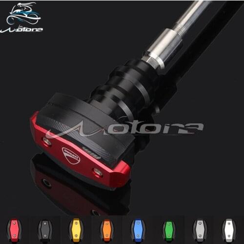 CNC Motorcycle Pad Side Shield Protector Frame Slider Crash Engine Guard protection For Monster 696 795 796 1000 All Year