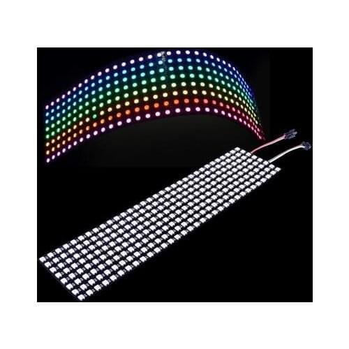 16x16 8x32 8x8 pixel RGB led Matrix module Programmed Panel Pixel Screen WS2811 SMD 5050 Led Digital Flexible Addressable DC5V