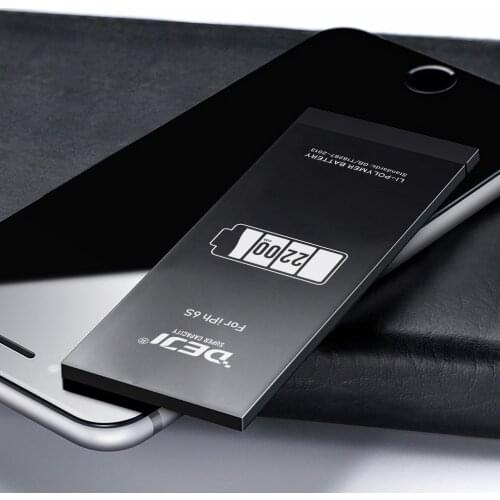 DEJI Battery For iPhone 6S 6GS With Repair High Capacity Real 2200mAh Mobile phone Original Lithium Batteries Replacement