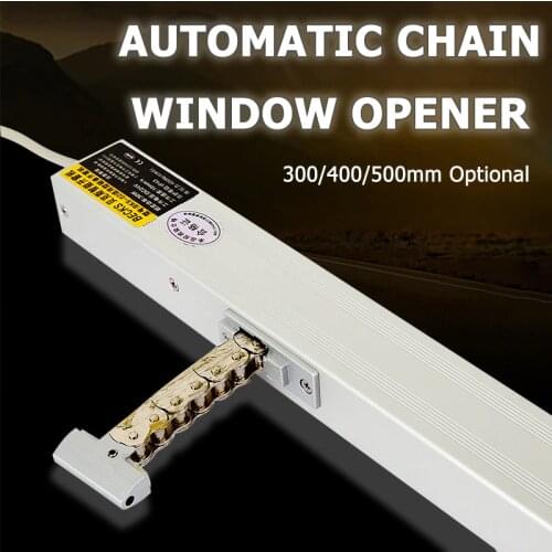 Automatic Chain Window Opener 60kg high-strength anti-theft mute skylight doors and windows are connected with DC24v controller