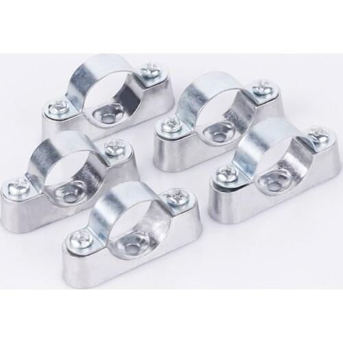 Free shipping pipe clamp 5pcs/lot with screw From the wall yards away from the wall of the card saddle card, galvanized by the