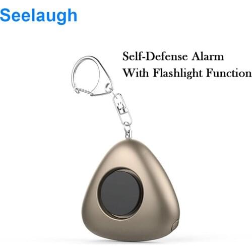Security Protect Alert Wolf Personal Safety Scream Anti Rape Loud Keychain Emergency Alarm Self Defense Alarm 120dB Seelaugh