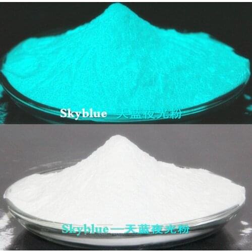 Nail Glitter Glow in the Dark Acrylic Powder Fluorescent Effect Luminous powder phosphor Pigment For Nail Art Design