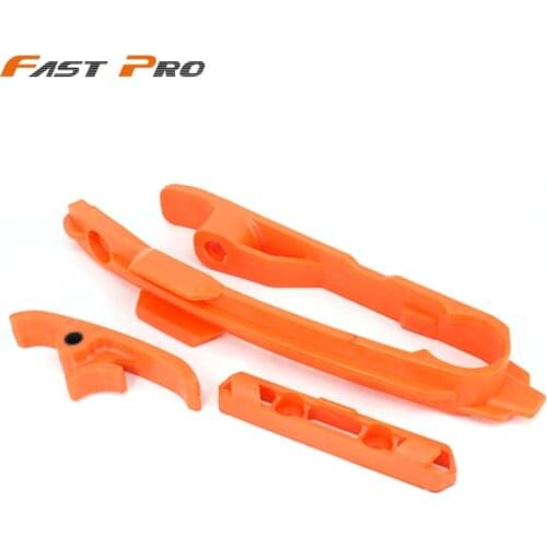 Motorcycle Chain Slider Swingarm Guide Brake Hose Clamp For KTM SX SXF 125 150 200 250 350 450 525 2011 2012 2013 2014 2015