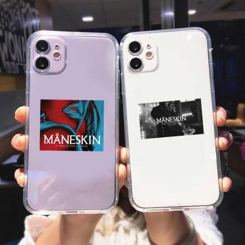 ZOROXU Maneskin Phone Case For iPhone 12 Mini 11 Pro XS Max X XR 7 8 Plus