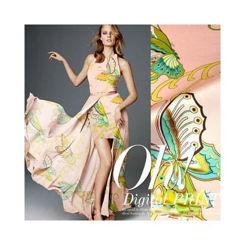 CNUM SS004 100% Silk Satin/ Splendid /Silk Fabric Thickness: 16.5mm Width: 1.14m / Unit: Meter