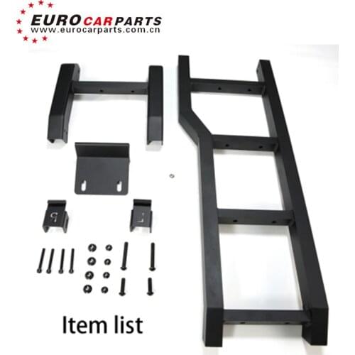 Hot sale jimny car autoparts rear ladder fit for jimny car luggage rack ladder