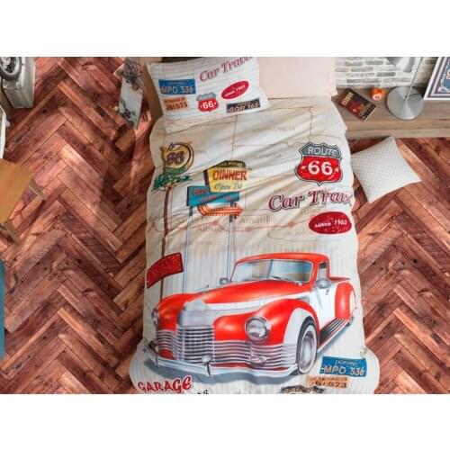 Cottonbox Young Route Tek Personality Duvet cover set Beige