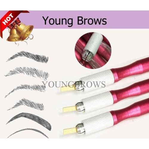 Korea Style Light Waist Manual Pen For Microblading Semi PMU Handtoos Free Shipping Anti Slipery Best Selling 5 Pcs