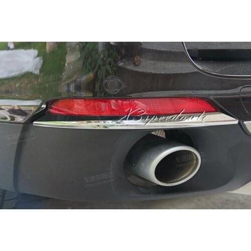 New Car Styling Stickers Chromed Tail Rear Fog Light Trim For BMW X5 2014-2018-2018