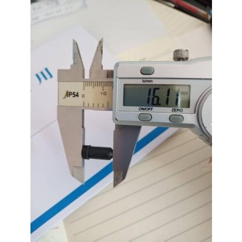 100pcs/lot 6.24mm diameter rubber plug insert for cable glands with 6mm hole diameter