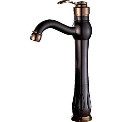 Bathroom Basin Faucet ORB Finished Sink Mixer solid copper Hot and Cold Tap Sink Taps Basin Faucet Chrome Nickel Brushed
