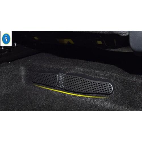 Yimaautotrims Seat Under Heat Floor Air Conditioner AC Duct Vent Outlet Dust Plug Cover Fit For Skoda Octavia MK3 A7 2015 - 2017