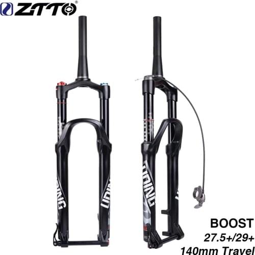 ZTTO MTB Fork 32 RL BOOST 140mm Air Fork 29er 27.5+ Inch 3.0 29+ Plus 110mm 110*15 Fork Suspension Lock Adjustable for MTB Bike