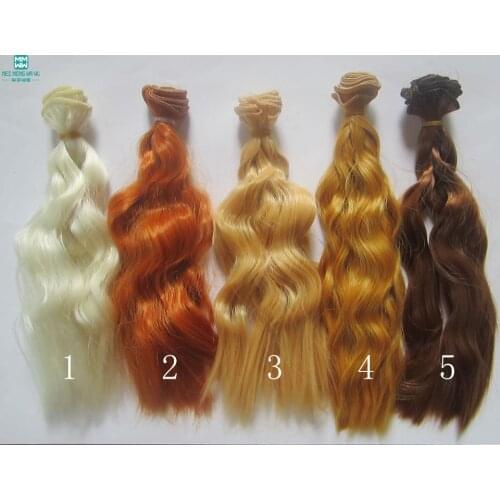 1pcs 20cm*100CM Khaki brown Wigs/Hair for dolls 1/3 1/4 BJD/SD diy Accessories for dolls