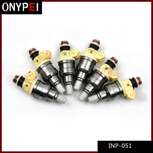 6pcs/lot Fuel Injector for MITSUBISHI Montero Eclipse Galant B210H INP-051 INP051 MD141263